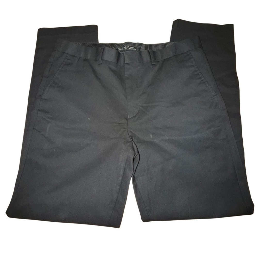 Primark Black Dress Pants Straight Leg